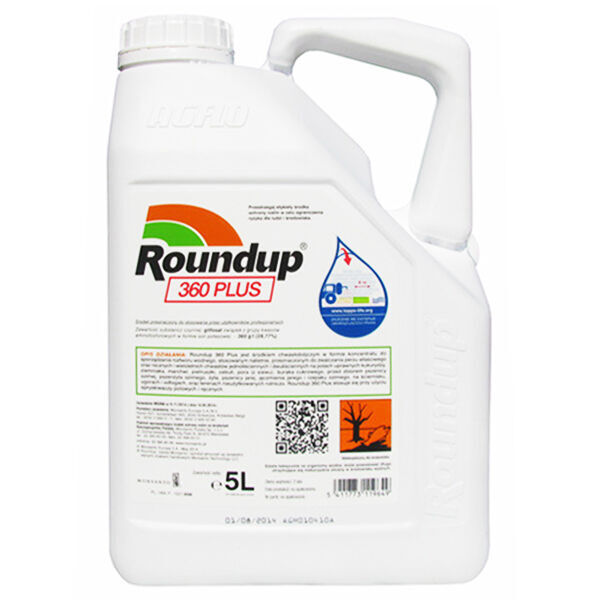 علف کش Monsanto Roundup 360 SL Plus (Randap) 5L جدید