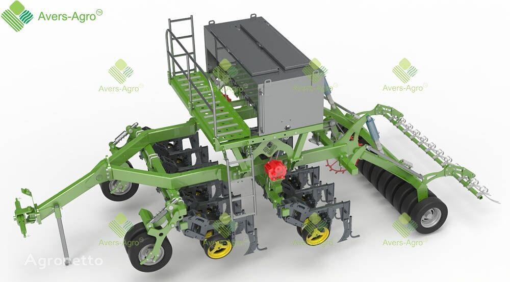 بذرپاش مته ای مکانیکی Avers-Agro Seeder disc-anchor Green Plains TSM PRO 2.5 جدید