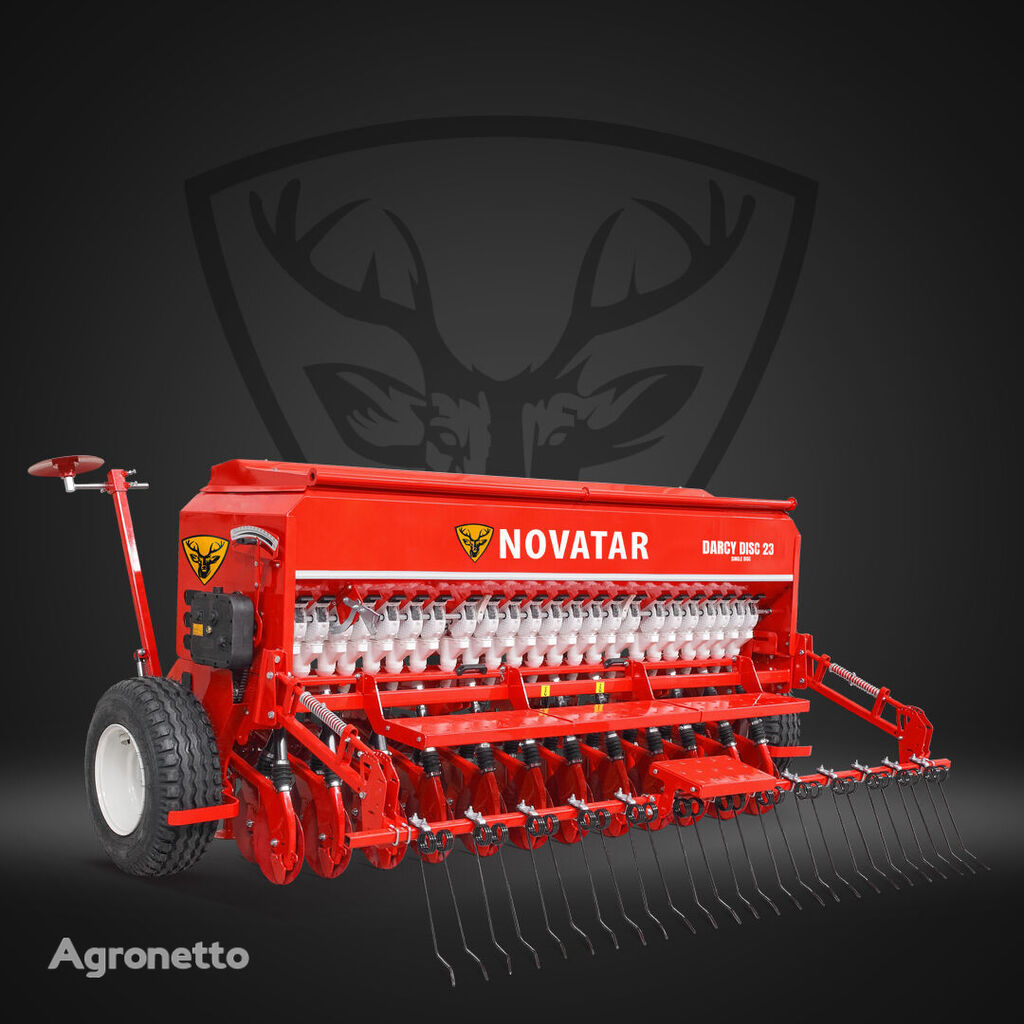 بذرپاش مته ای مکانیکی Novatar Single Disc Cereal Seeder