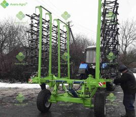 چنگک زمین خراش با دندانه های تیز Flex Harrow Green Way 5.3 m transformer جدید